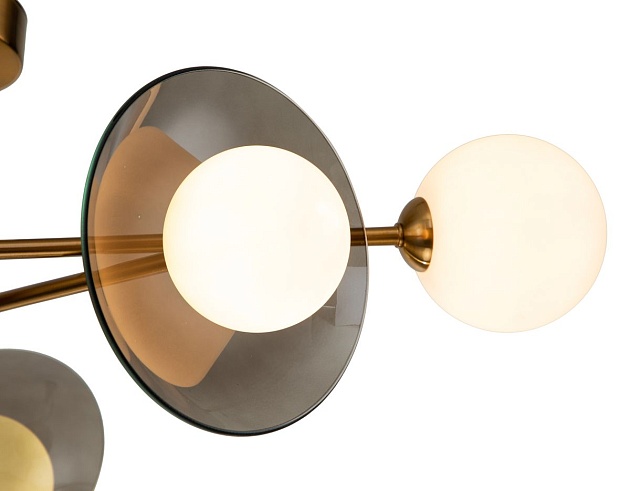 Потолочная люстра Indigo Jazz 11020/8C Brass V000164 Фото № 4