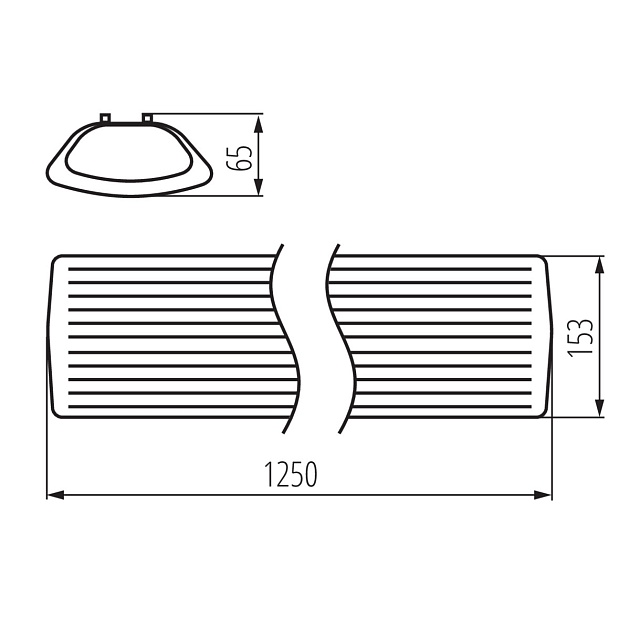 Линейный светильник Kanlux MEBA 4LED 2X120 PS 26961 Фото № 3