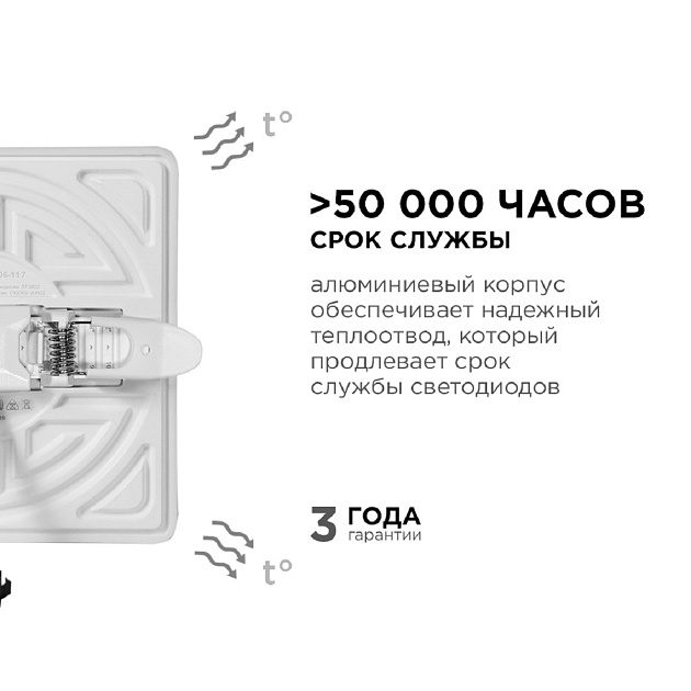Встраиваемая светодиодная панель Apeyron 06-117 Фото № 9