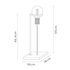 Настольная лампа Lucide Ottelien 30571/01/30 5