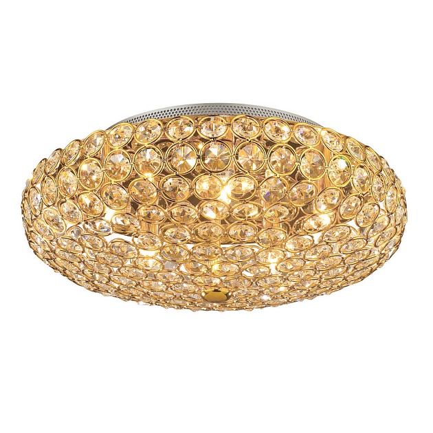 Потолочный светильник Ideal Lux King PL5 Oro 073187 изображение Потолочный светильник Ideal Lux King PL5 Oro 073187 Фото №