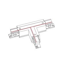 Коннектор T-образный правый 1 Nowodvorski Ctls Power 8242 1