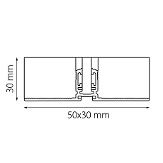 Коннектор L-образный встраиваемый Lightstar Linea 506357 1