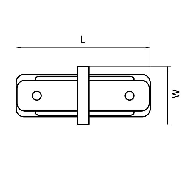 Коннектор прямой Lightstar Barra 502106 изображение 2 Коннектор прямой Lightstar Barra 502106 Фото № 2