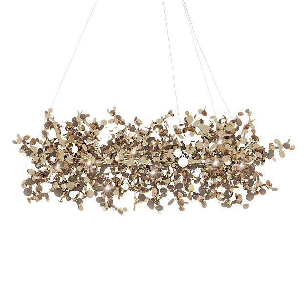 Подвесная люстра Loft IT Spark 10101/600 Gold Фото № 4
