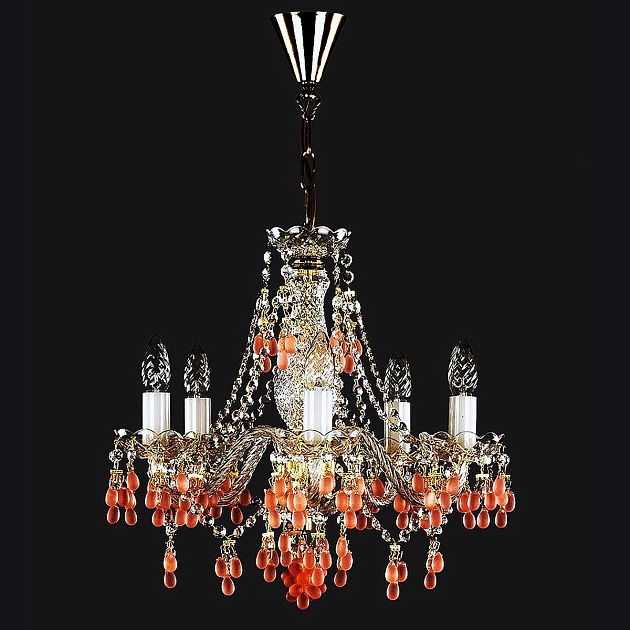 Подвесная люстра Artglass Rosana V. VIno Rozalin Фото № 