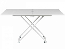 Стол-трансформер Levmar Compact D78/S64 белый/ опоры белые 7125110706 1