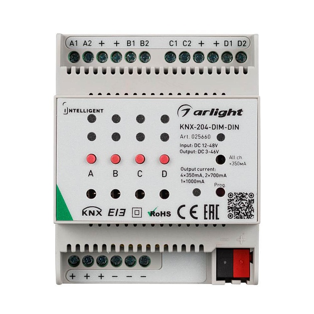 Диммер Arlight KNX-204-Dim-DIN 025660 изображение 3 Диммер Arlight KNX-204-Dim-DIN 025660 Фото № 3