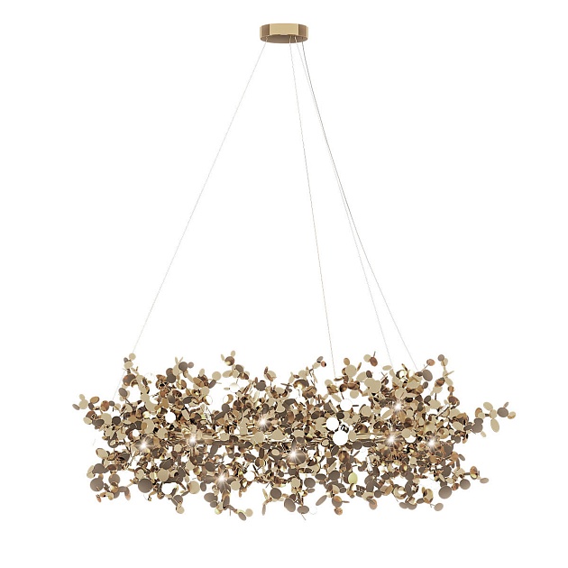 Подвесная люстра Loft IT Spark 10101/600 Gold Фото № 
