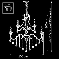 Подвесная люстра Osgona Montare 787182 1
