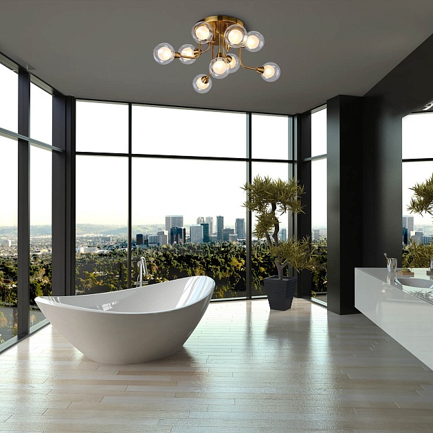 Потолочная люстра Divinare 3360/15 PL-9 изображение 6 Потолочная люстра Divinare 3360/15 PL-9 Фото № 6