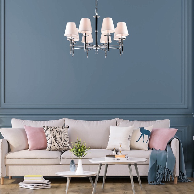 Подвесная люстра Divinare Candela 1162/01 LM-8 Фото № 2