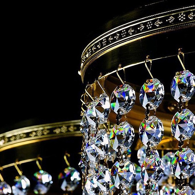 Каскадная люстра Artglass Poema CE Фото № 3