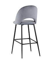 Барный стул Stool Group Меган велюр серый AV 415-H14-08(B) 4