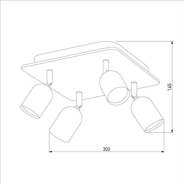 Спот TK Lighting 4414 Top изображение 3 Спот TK Lighting 4414 Top Фото № 3