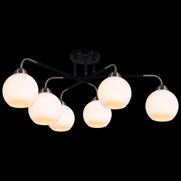 Потолочная люстра Illumico IL0252-6CSQ-79 BK AB Фото № 