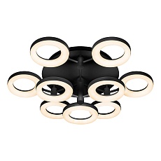 Потолочная светодиодная люстра iLedex Jomo FS-014-X9 108W BK 3
