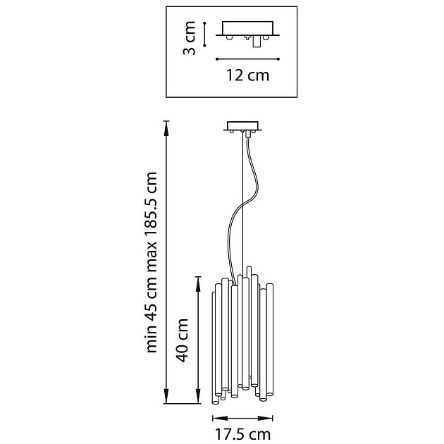 Подвесная люстра Lightstar Savona 816027 изображение 4 Подвесная люстра Lightstar Savona 816027 Фото № 4