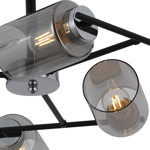 Потолочная люстра Illumico IL8276-6COU-79 BK CR Фото № 2