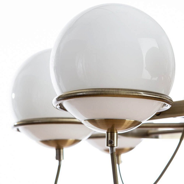 Подвесная люстра Arte Lamp Bergamo A2990LM-8AB Фото № 3