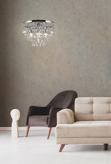 Подвесная люстра Maytoni Linn MOD091PL-05CH Фото № 4