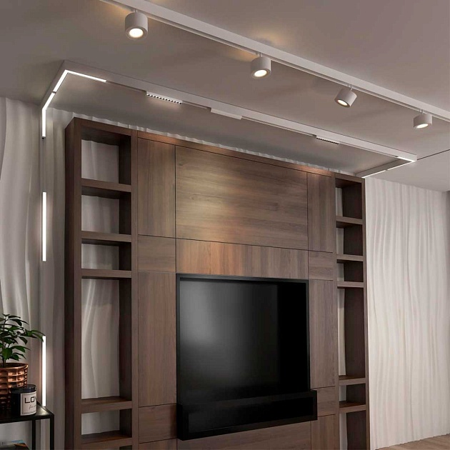 Трековый однофазный светодиодный светильник Novotech Shino Flum 358605 Фото № 6