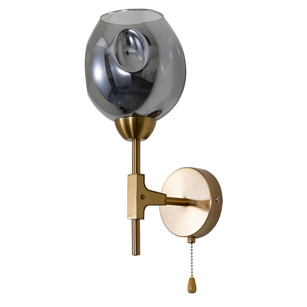 Бра Arte Lamp Yuka Smoky A7759AP-1PB Фото № 