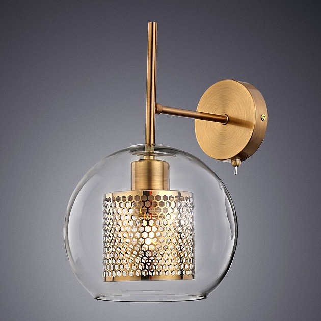 Бра Arte Lamp Manchester A7620AP-1AB изображение 4 Бра Arte Lamp Manchester A7620AP-1AB Фото № 4