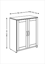 Тумба Шведский Стандарт Сириус 78х95 2.02.03.270.1 3