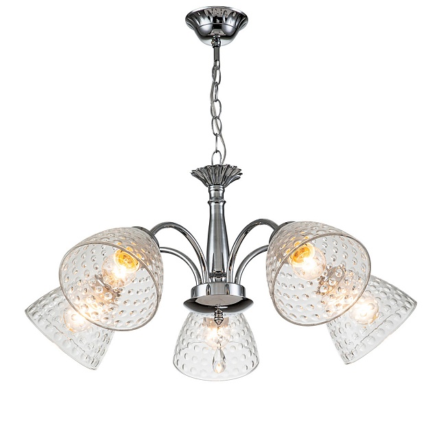Подвесная люстра Escada Freesia 658/5PL Chrome Фото № 