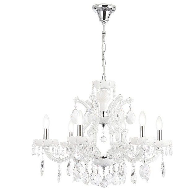 Подвесная люстра Crystal Lux Blanca Re SP6 Фото № 