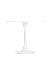 Кухонный стол Stool Group Tulip D90 белый УТ000004232 1