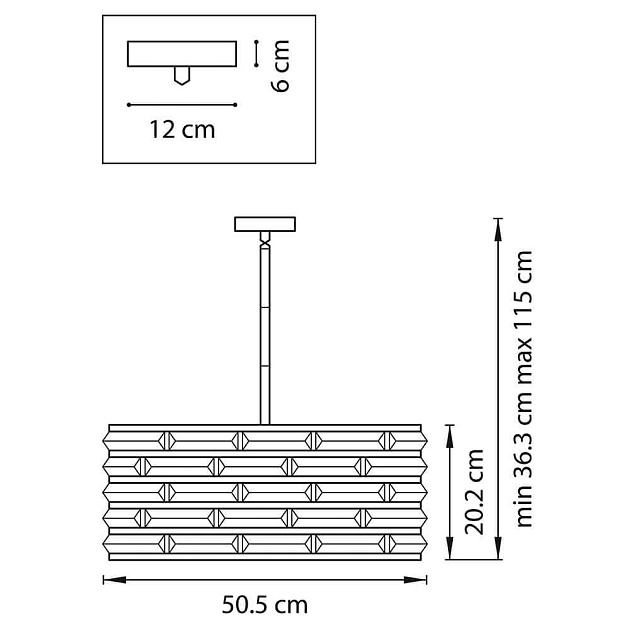 Подвесная люстра Lightstar Amerigo 746068 Фото № 3