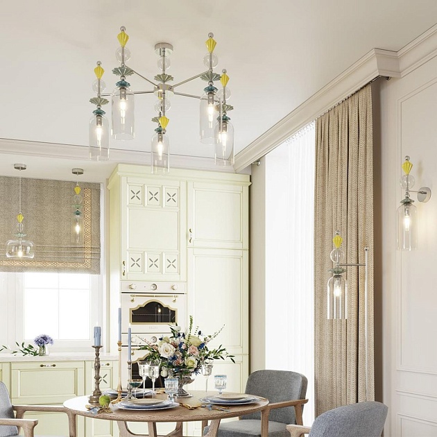 Бра Odeon Light Classic Bizet 4893/1WA изображение 7 Бра Odeon Light Classic Bizet 4893/1WA Фото № 7