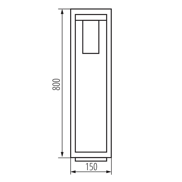 Садовый светильник Kanlux VIMO 80 BR 34989 изображение 2 Садовый светильник Kanlux VIMO 80 BR 34989 Фото № 2
