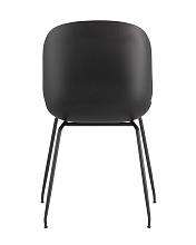 Барный стул Stool Group Турин со спинкой коричневый экокожа черные ножки 9329C BROWN 2