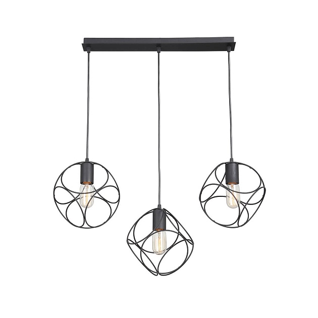 Подвесная люстра Vitaluce V4970-1/3S изображение 3 Подвесная люстра Vitaluce V4970-1/3S Фото № 3