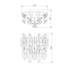 Бра Bogates Onyx 372/2 Strotskis 1