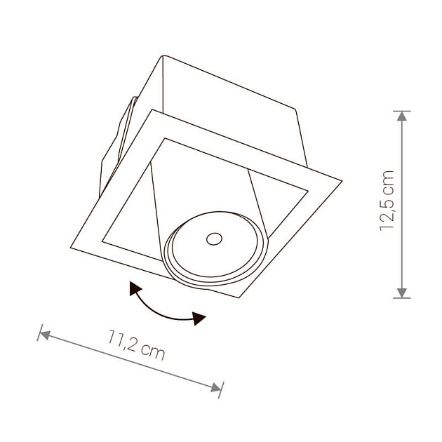 Встраиваемый светильник Nowodvorski Eye Mod 8937 изображение 2 Встраиваемый светильник Nowodvorski Eye Mod 8937 Фото № 2