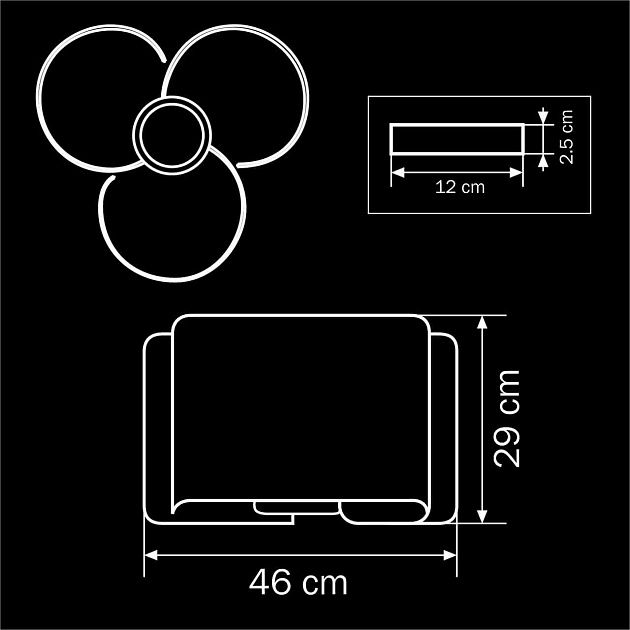 Потолочная люстра Lightstar Simple Light 811 811032 изображение 2 Потолочная люстра Lightstar Simple Light 811 811032 Фото № 2