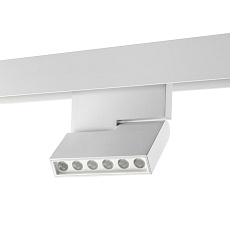 Трековый однофазный светодиодный светильник Novotech Shino Flum 358627 1