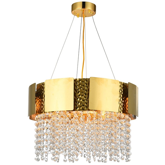 Подвесная люстра Natali Kovaltseva Empire 76014/5C Gold Фото № 