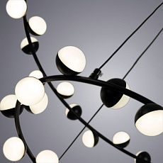 Подвесная светодиодная люстра Arte Lamp Dexter A3619SP-48BK 2