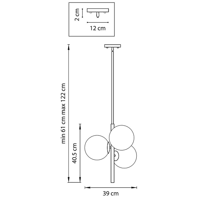 Подвесная люстра Lightstar Croco 815031 изображение 4 Подвесная люстра Lightstar Croco 815031 Фото № 4