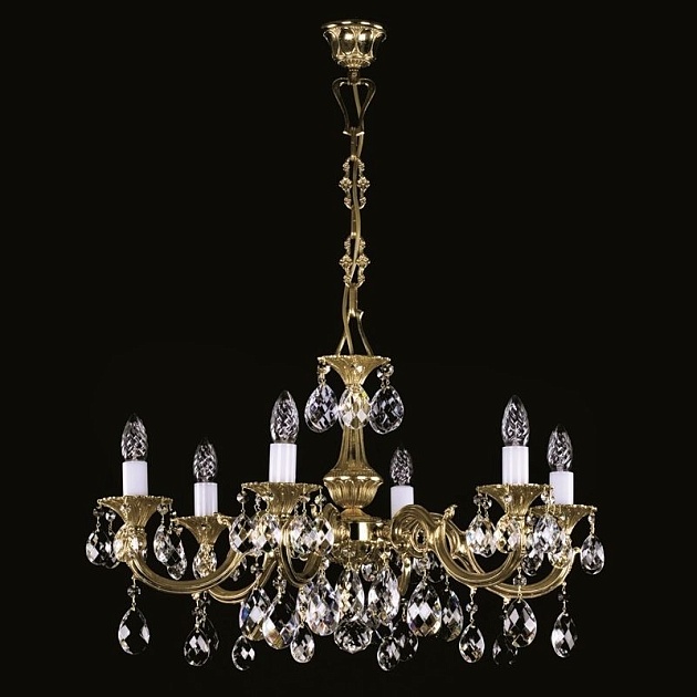 Подвесная люстра Artglass Alice VI. Polished CE Фото № 