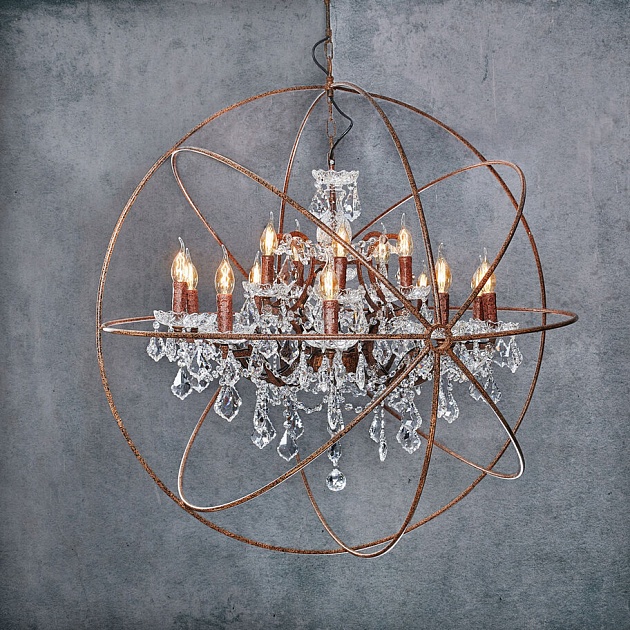 Подвесная люстра Loft IT Foucaults Orb Crystal Loft1897/15 изображение 6 Подвесная люстра Loft IT Foucaults Orb Crystal Loft1897/15 Фото № 6