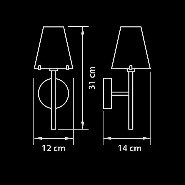 Бра Lightstar Diafano 758612 Фото № 2