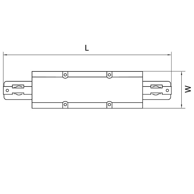 Коннектор прямой Lightstar Barra 504189 изображение 3 Коннектор прямой Lightstar Barra 504189 Фото № 3