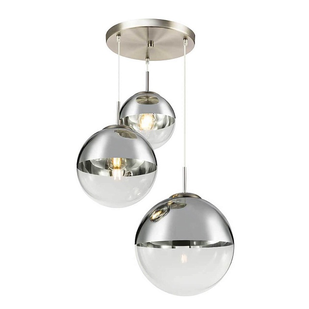 Подвесной светильник Toplight Glass TL1203H-03CH Фото № 