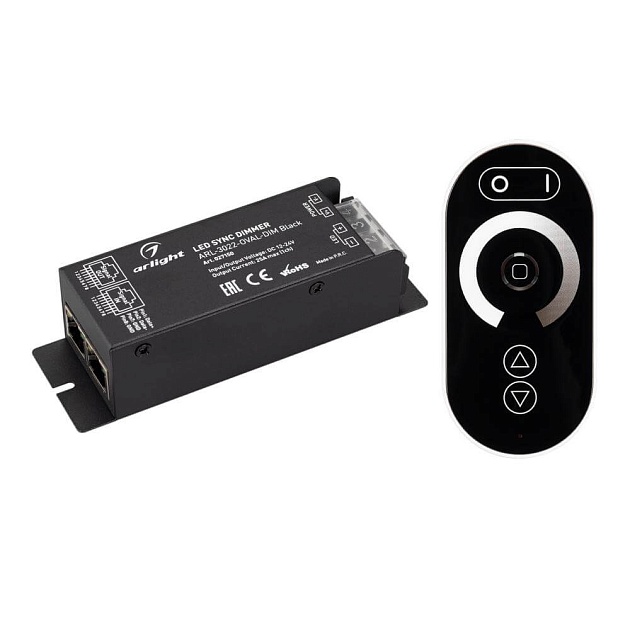 Диммер Arlight ARL-3022-Oval-Dim Black 027150 Фото № 